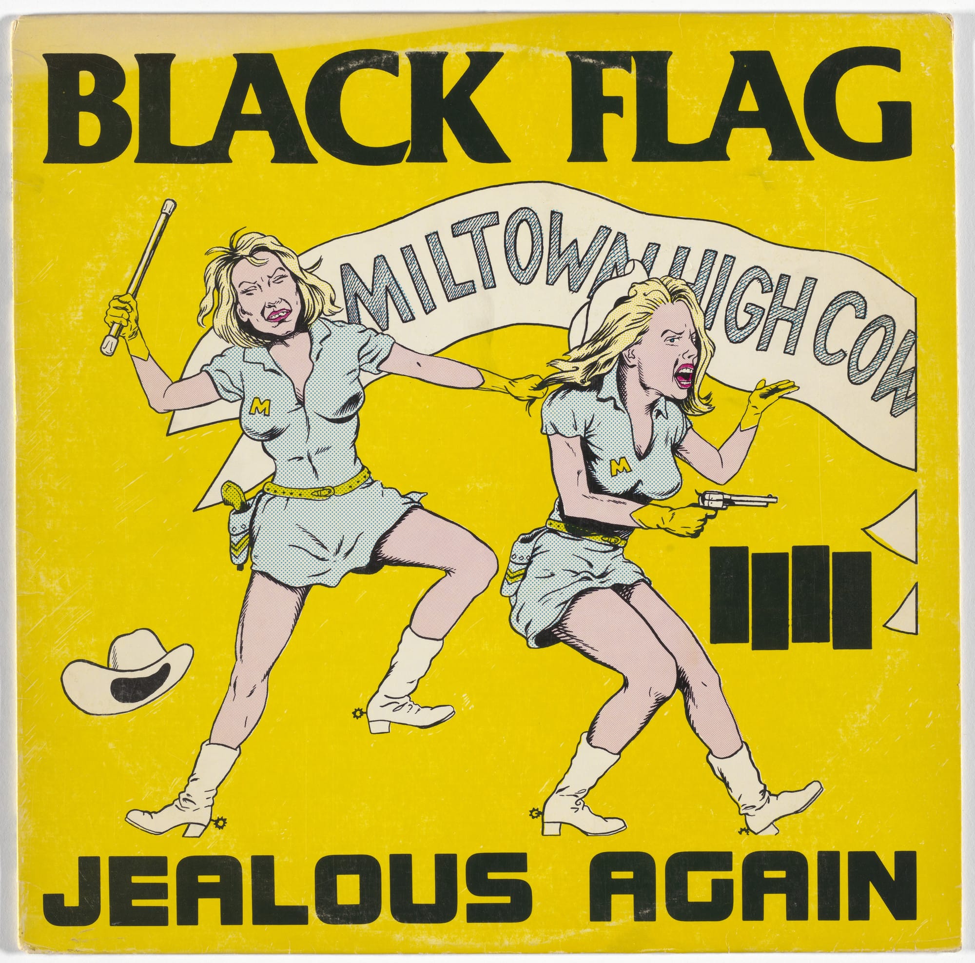 Raymond Pettibon e a estética única do Black Flag