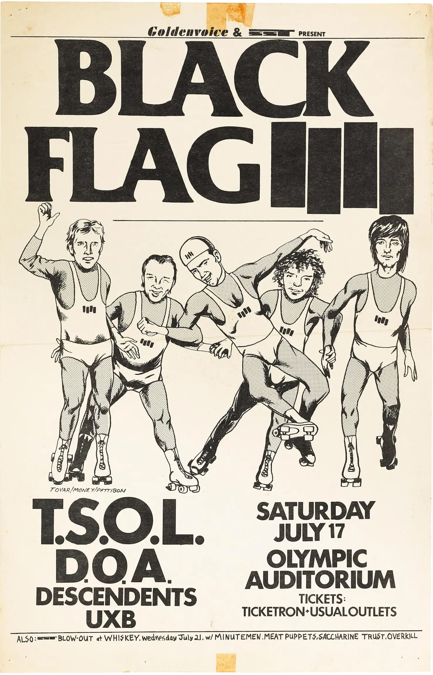 Raymond Pettibon e a estética única do Black Flag