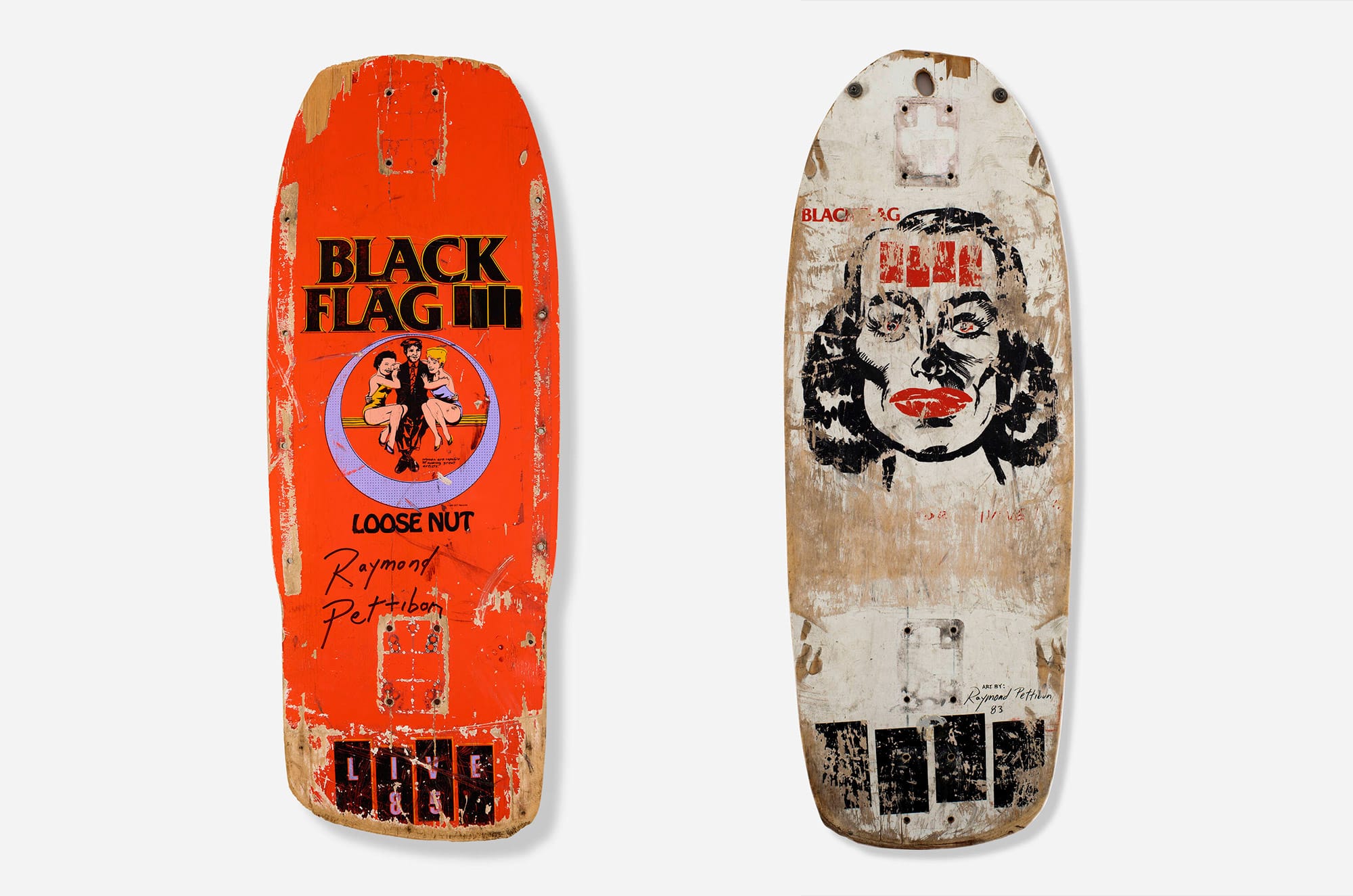 Raymond Pettibon e a estética única do Black Flag