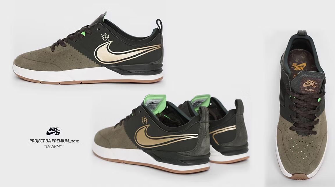 Os tênis favoritos do Fabricio da Costa