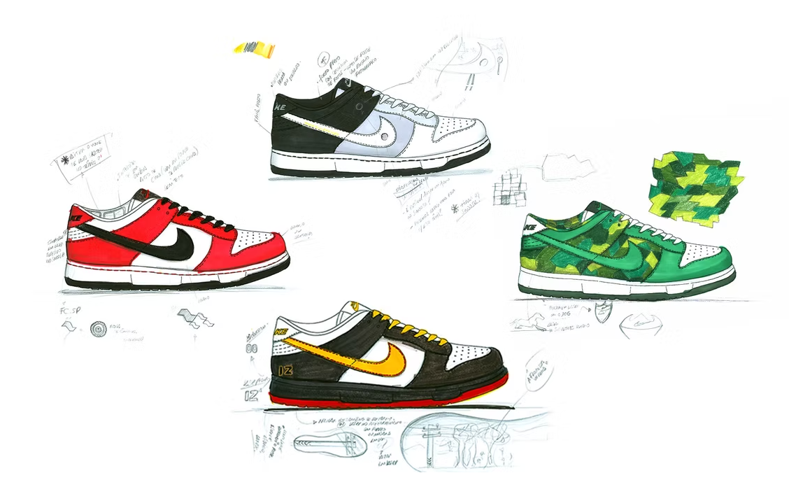 Os tênis favoritos do Fabricio da Costa