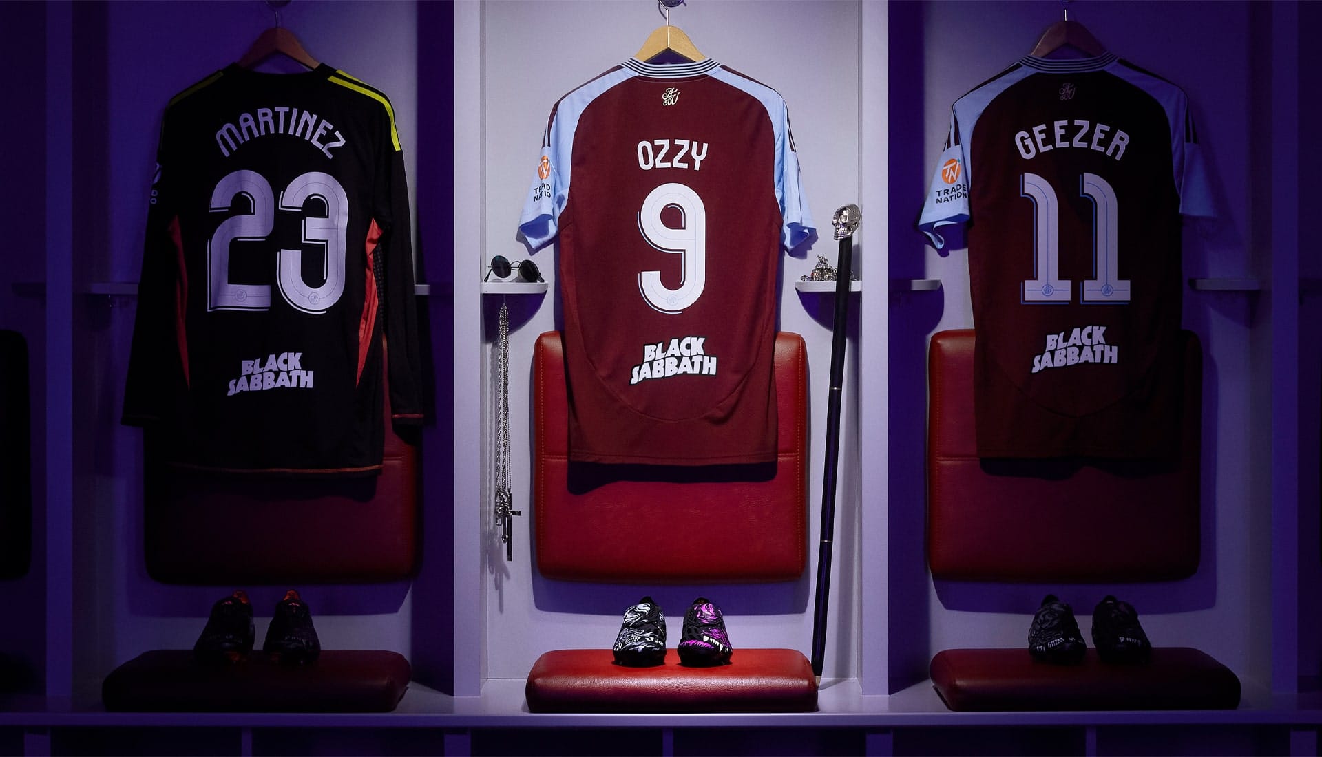 Quando o futebol encontra a música nas camisas