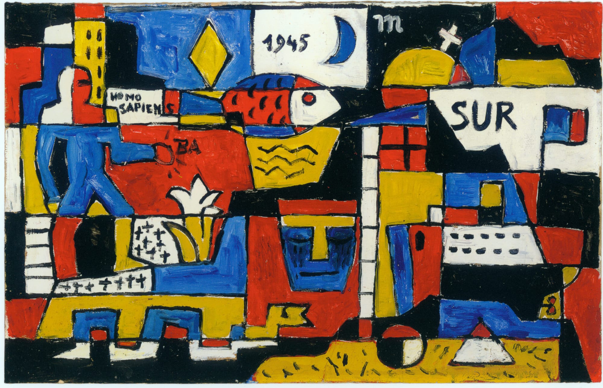 Joaquín Torres García desembarca em São Paulo