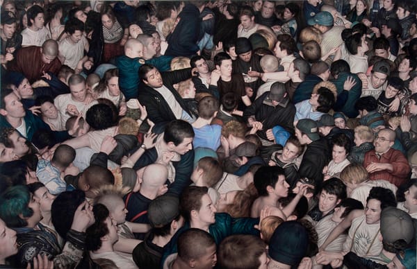 A beleza do caos controlado nos mosh pits