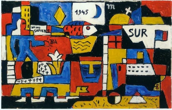 Joaquín Torres García desembarca em São Paulo